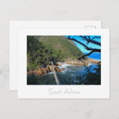 ブリッジTsitsikammaパークサウスアフリカポストカード ポストカード (正面/裏面)