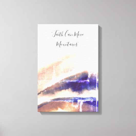 ブリッスタイリッシュクグランギー絵画山脈 キャンバスプリント (正面)