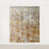 ブリッスルと開花の水色 タペストリー (正面)