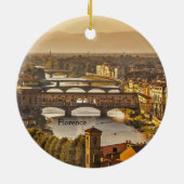 ブリッズオブフィレンツェ,イタリアセラミックオーナメント セラミックオーナメント (裏面)