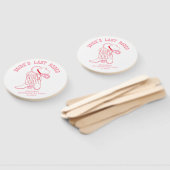 ブリッズラストロデオバチェロレッテピンクのシック ハンドファン (組立なし)