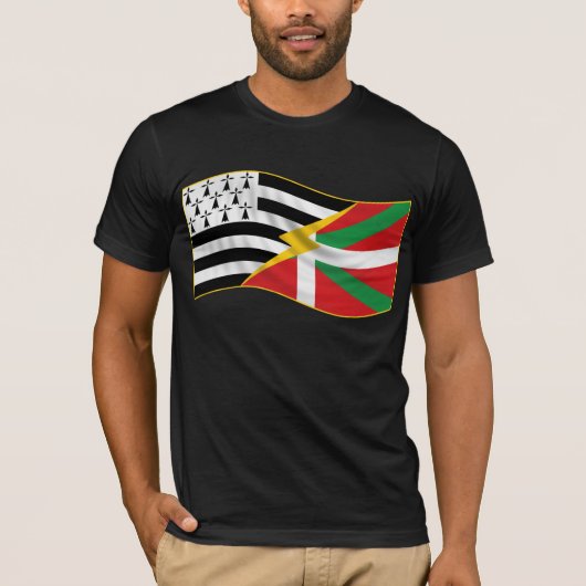 ブリッタニーおよびバスクのワイシャツ Tシャツ (正面)