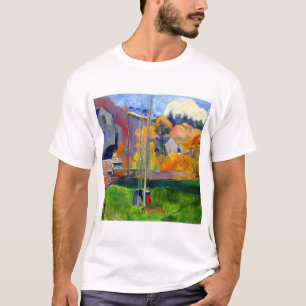 ブリッタニーのポール・ゴーギャンの景色 Tシャツ