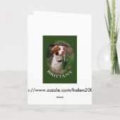 ブリッタニーのメッセージカード カード (裏面)