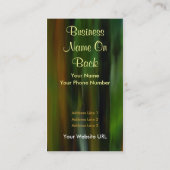 ブリッタニーの名刺 名刺 (裏面)