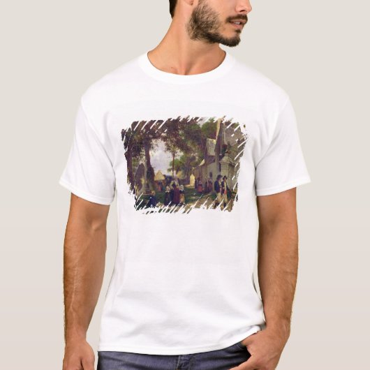 ブリッタニーの教会 Tシャツ (正面)