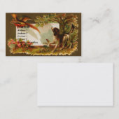 ブリッタニーはキジのビクトリア時代の人を洗い流します 名刺 (正面/裏面)