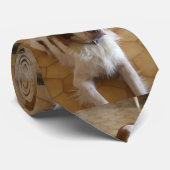 ブリッタニースパニエル犬の置くこと ネクタイ (ロール)