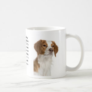 ブリッタニースパニエル犬犬のマグ コーヒーマグカップ