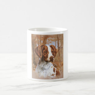 ブリッタニースパニエル犬 コーヒーマグカップ