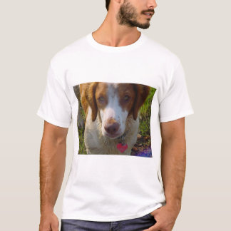 ブリッタニースパニエル犬 Tシャツ