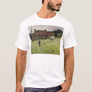ブリッタニー1888年のポール・ゴーギャン のHaymaking Tシャツ