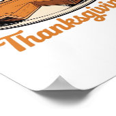 ブリットは感謝祭の食べ大きすぎるTの方法を知っている – ポスター (角)