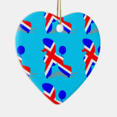 ブリットプードル セラミックオーナメント (右)