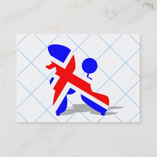 ブリットプードル 名刺 (正面)