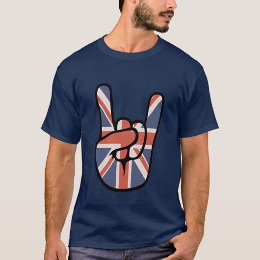 ブリットロックハンド Tシャツ (正面)