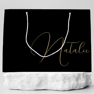 ブリッパーソナライズされたドメイドブライダルパーティバチェロレッテ ラージペーパーバッグ