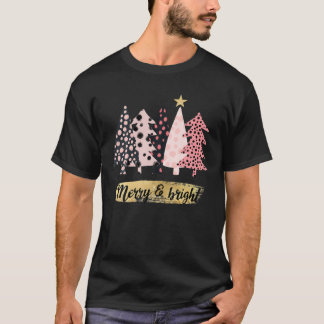 ブリッメリーグ – スパークリー – チーター金ゴールドグリッタークリスマス Tシャツ