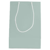 ブリッモダンドスパーソナライズされたメイド名 ミディアムペーパーバッグ (裏面)