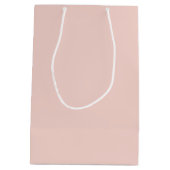 ブリッモダンドスパーソナライズされたメイド ミディアムペーパーバッグ (裏面)