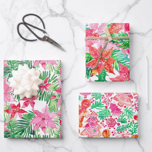 ブリツファンキース・クリスマスをテーマにした ラッピングペーパーシート (正面)