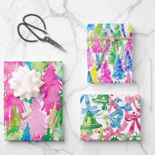 ブリツファンキース・クリスマスをテーマにした ラッピングペーパーシート (正面)