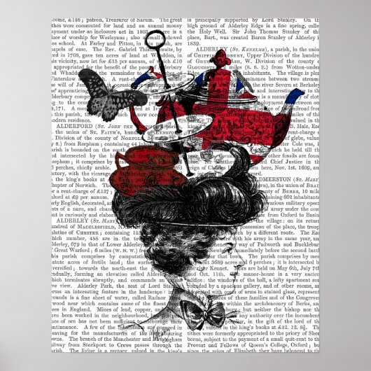 ブリティッシュアフタヌーンティーハット ポスター (正面)