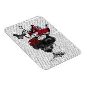 ブリティッシュアフタヌーンティーハット マグネット (右側)