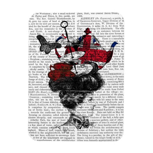 ブリティッシュアフタヌーンティーハット マグネット (縦)