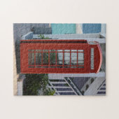 ブリティッシュイングリッシュオールドテレフォンブースパズル ジグソーパズル (横)