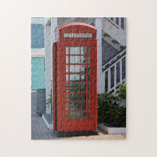 ブリティッシュイングリッシュオールドテレフォンブースパズル ジグソーパズル (縦)