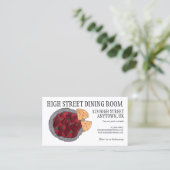 ブリティッシュインディアンテイクアウェイチキンティッカマサラ 名刺 (スタンド正面)