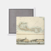 ブリティッシュウェストインディアンの所有物 マグネット (正面/裏面)