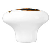 ブリティッシュエレガントバーンフクロウモノグラム セラミックノブ (側面)