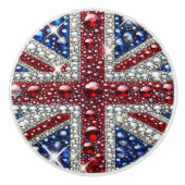 ブリティッシュカラーのセラミックノブの引っ張り セラミックノブ (正面)