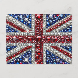 ブリティッシュカラーズ付きポストカードデザイン ポストカード