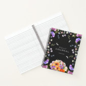 ブリティッシュガーデンセレニティピンクグレージャーナル ノートブック (内部)