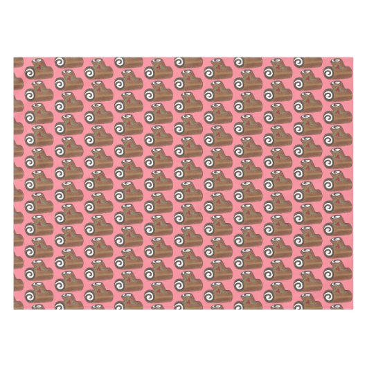 ブリティッシュクリスマスケーキユール(キリスト降誕祭)ログホリデーパーティー テーブルクロス (正面(横))