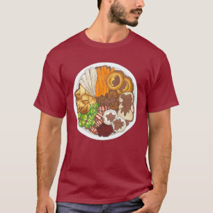 ブリティッシュクリスマスディナートルコフェスティバルパーティー Tシャツ