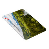 ブリティッシュコロンビアの森の山川 マグネット (右側)