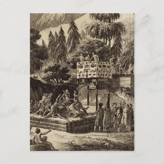 ブリティッシュコロンビアイラストレーションビュー ポストカード (正面)