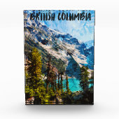 ブリティッシュコロンビアカナダマウンテンビュー フォトブロック (正面)