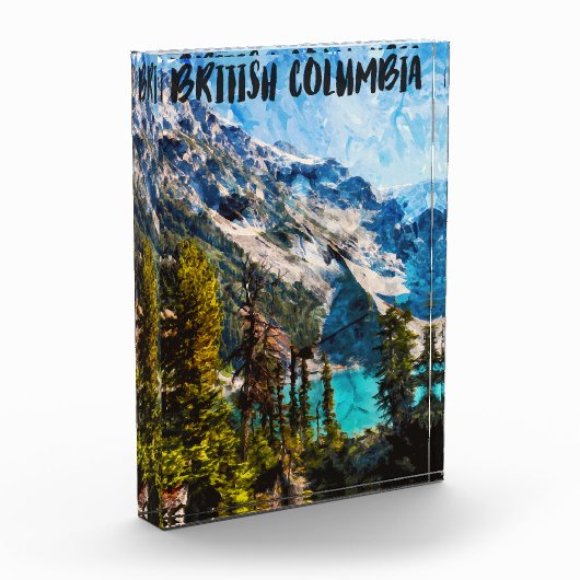 ブリティッシュコロンビアカナダマウンテンビュー フォトブロック (左)