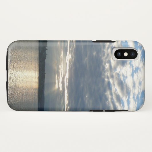 ブリティッシュコロンビアカナディアンシースケープの夕日 Case-Mate iPhoneケース (裏面(横))