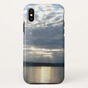 ブリティッシュコロンビアカナディアンシースケープの夕日 iPhone XSケース