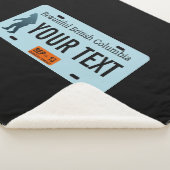 ブリティッシュコロンビアサスカッチライセンスプレート シェルパブランケット (3/4)