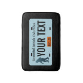 ブリティッシュコロンビアサスカッチライセンスプレート バスマット (正面縦)