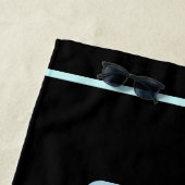 ブリティッシュコロンビアサスカッチライセンスプレート ビーチタオル (インサイチュ)