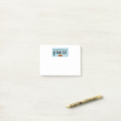 ブリティッシュコロンビアサスカッチライセンスプレート ポストイット (デスク上)