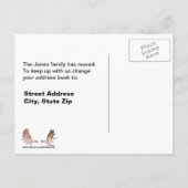 ブリティッシュコロンビアサスカッチライセンスプレート 案内ポストカード (裏面)